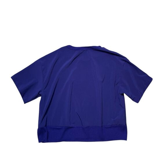 ATHLETA Zephyr Crop Tee Purple Size Small - Picture 3 of 5